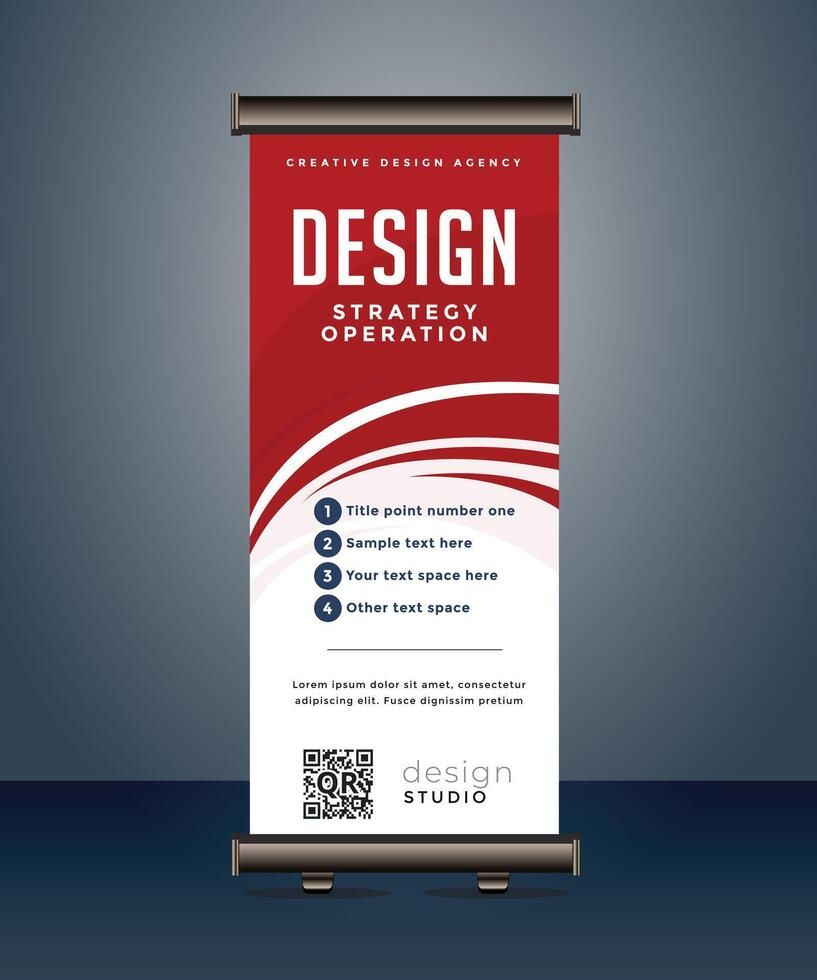 NARROW-BASED ROLLUP BANNER 2M*1M