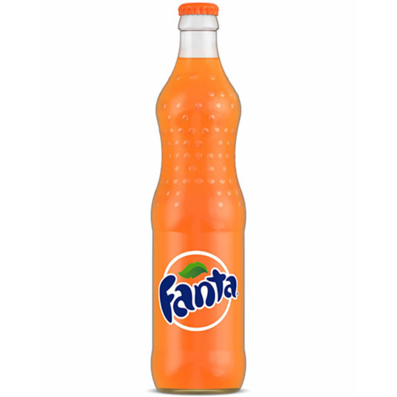 FANTA ORANGE  GLASS 500ML