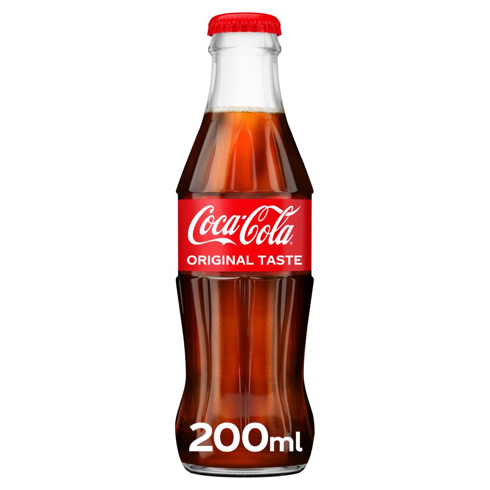 COKE  GLASS 200ML
