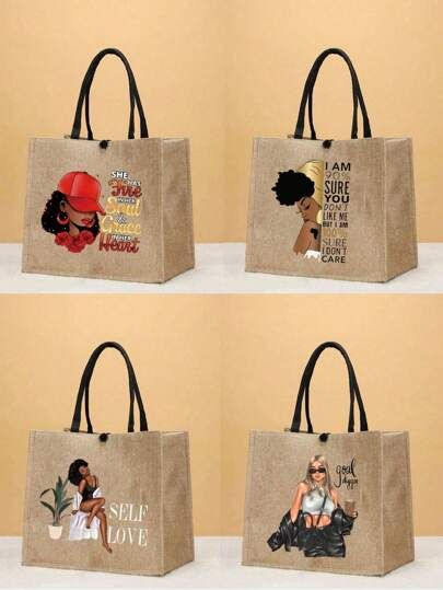  A4 BRANDED JUTE BAGS