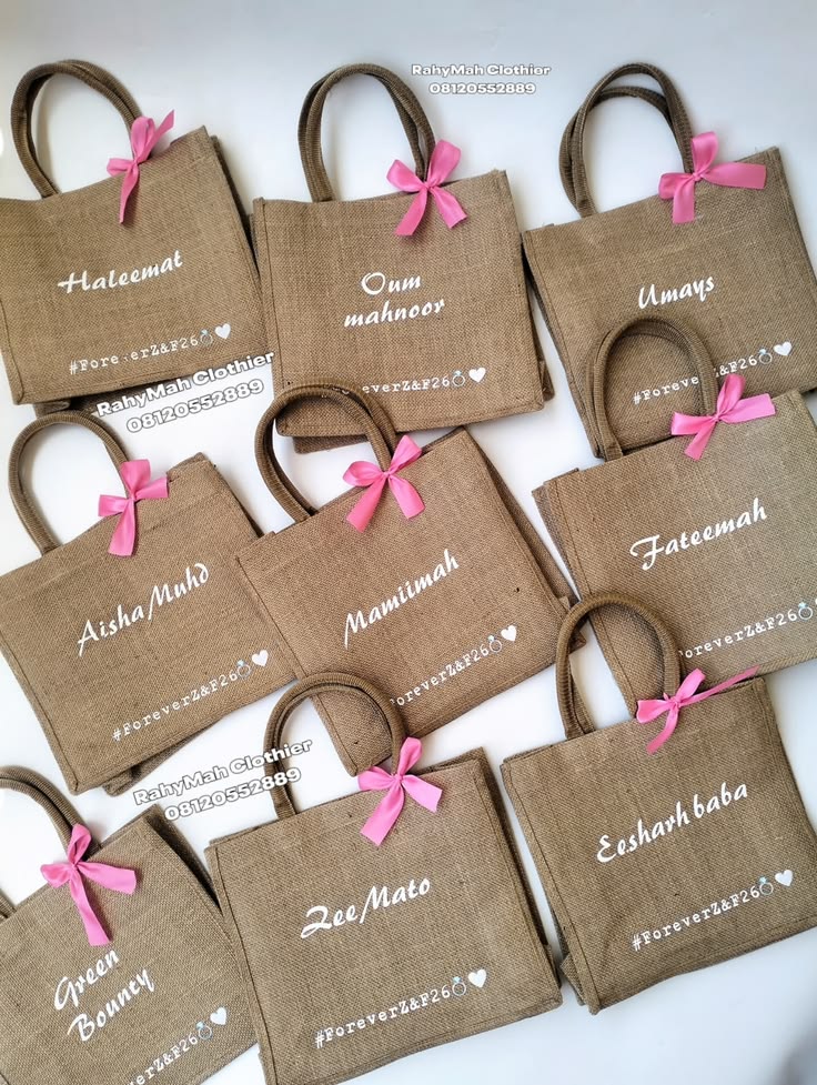  A4 BRANDED JUTE BAGS