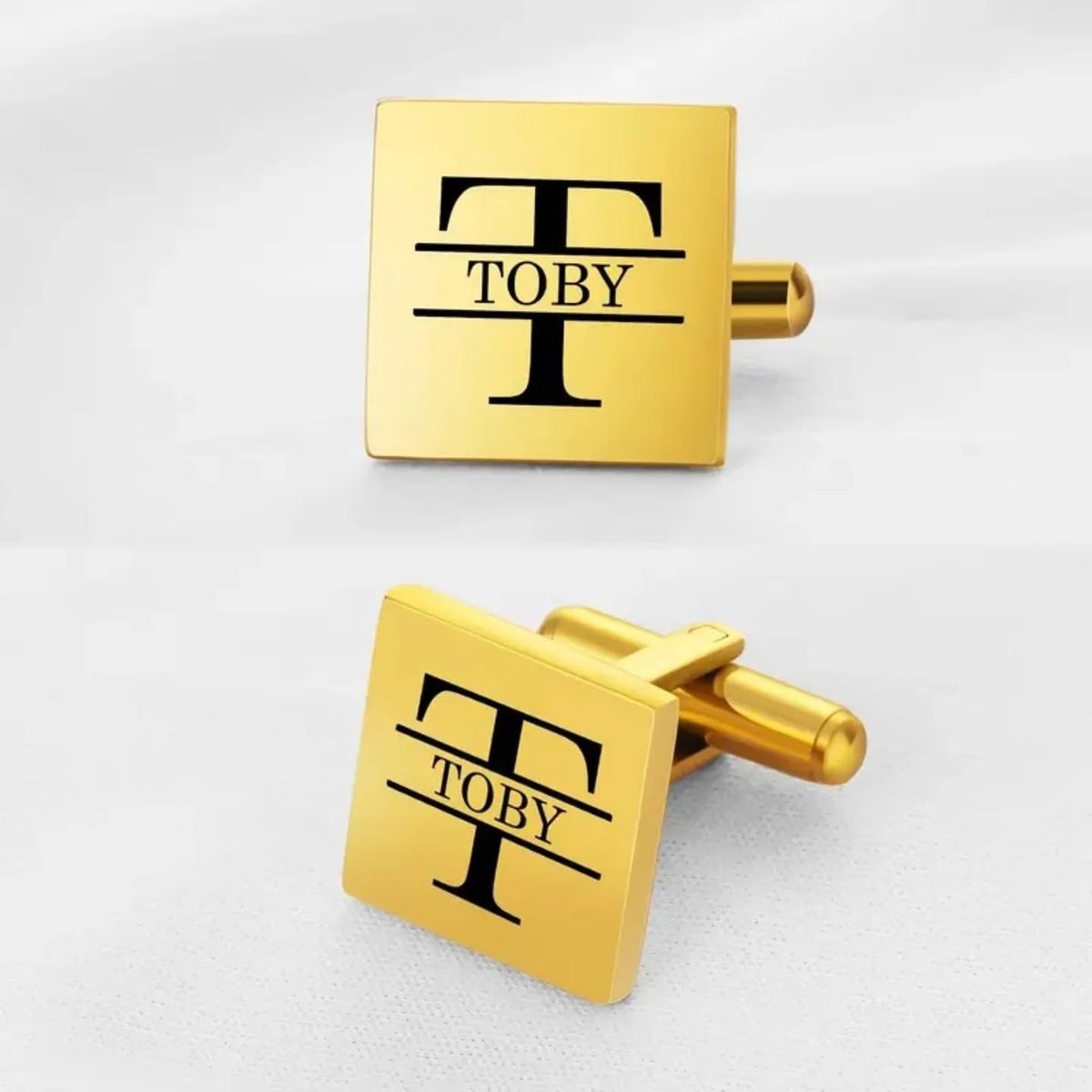CUFFLINKS & TIE CLIP SET