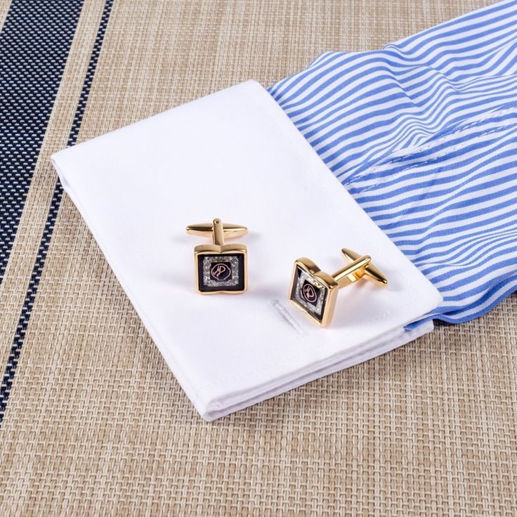 CUFFLINKS & TIE CLIP SET