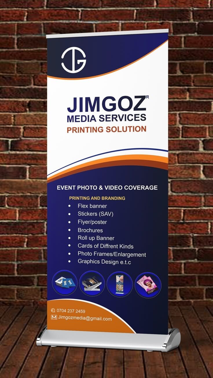 BROAD- BASSED ROLLUP BANNER 2M *1M