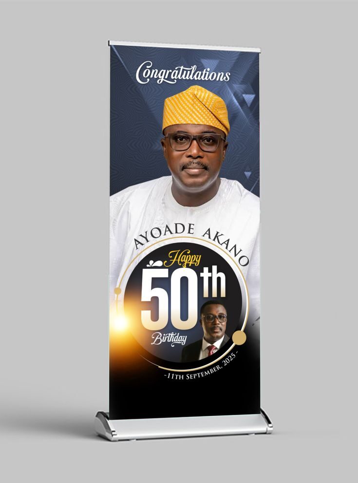 BROAD- BASSED ROLLUP BANNER 2M *1M