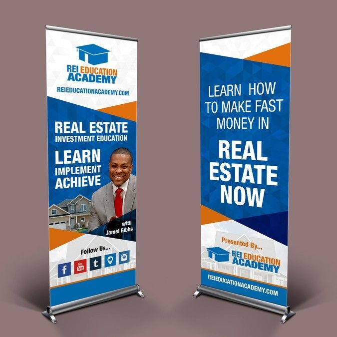 NARROW-BASED ROLLUP BANNER 2M*1M