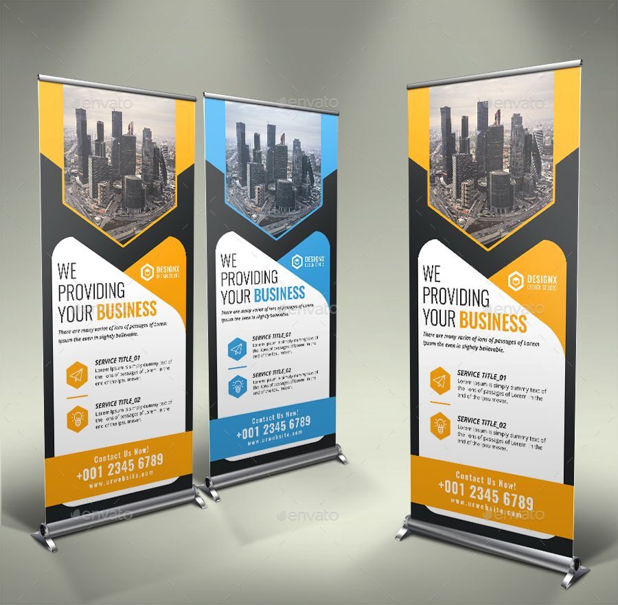 NARROW-BASED ROLLUP BANNER 2M*1M