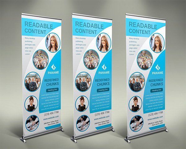 NARROW-BASED ROLLUP BANNER 2M*1M