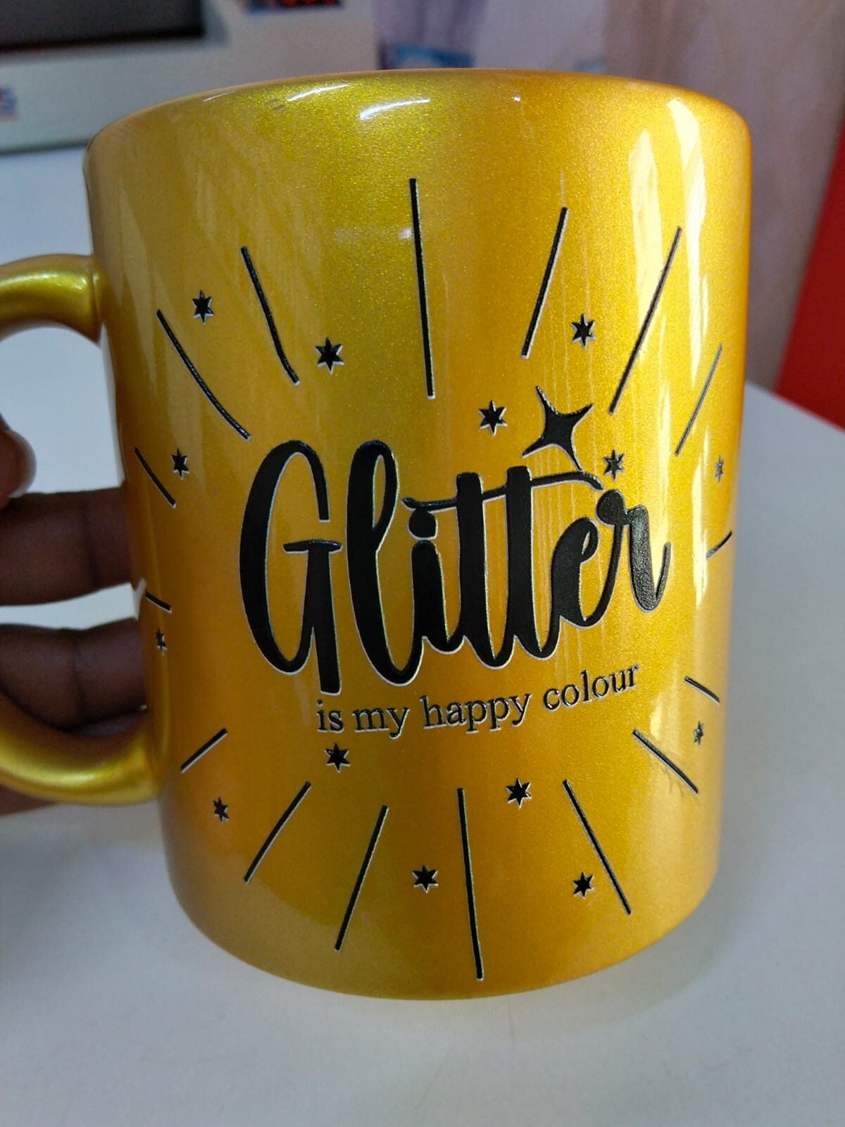 Branded Golden Mugs
