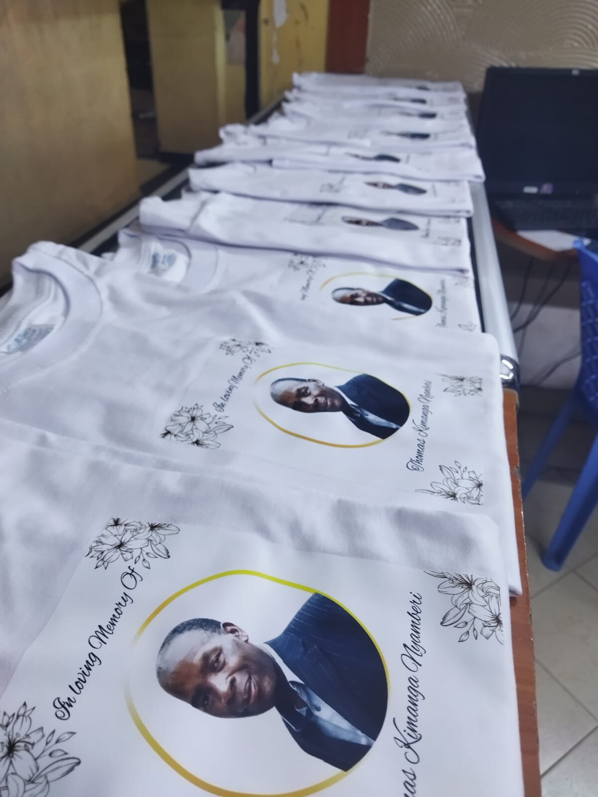 Tshirts Branded for Burial