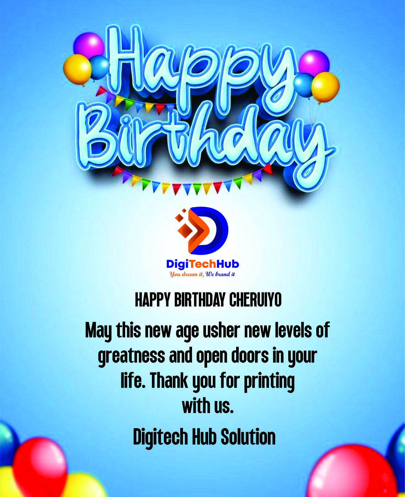BIRTHDAY WISHES DESIGNS