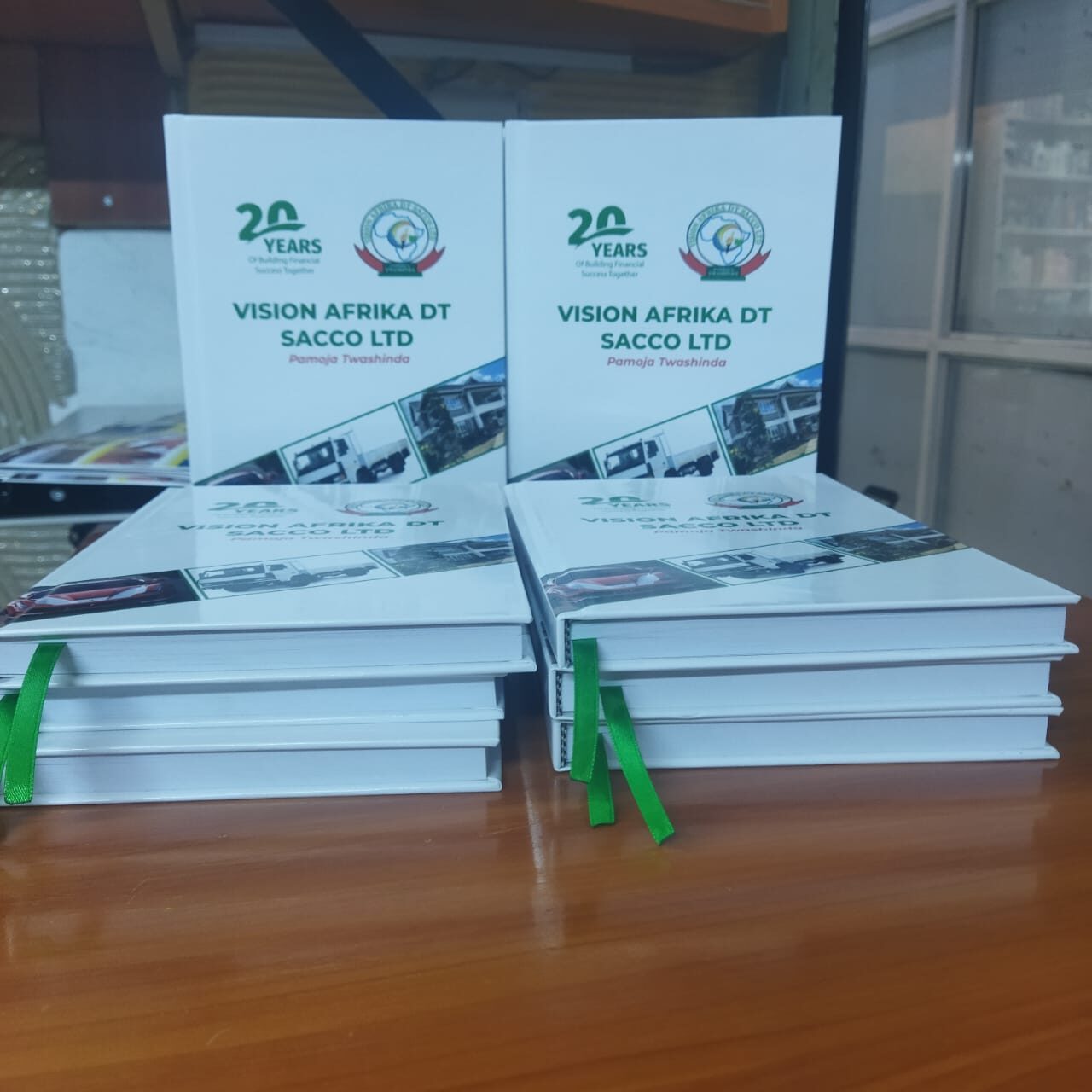 BRANDED COMPANY HARD COVER BOOKS