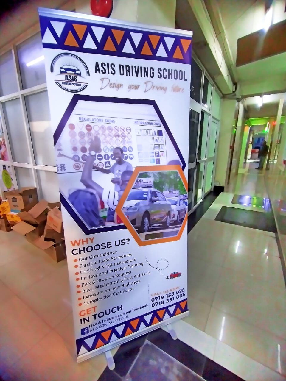 DESIGN AND PRINTING ROLLUP BANNER