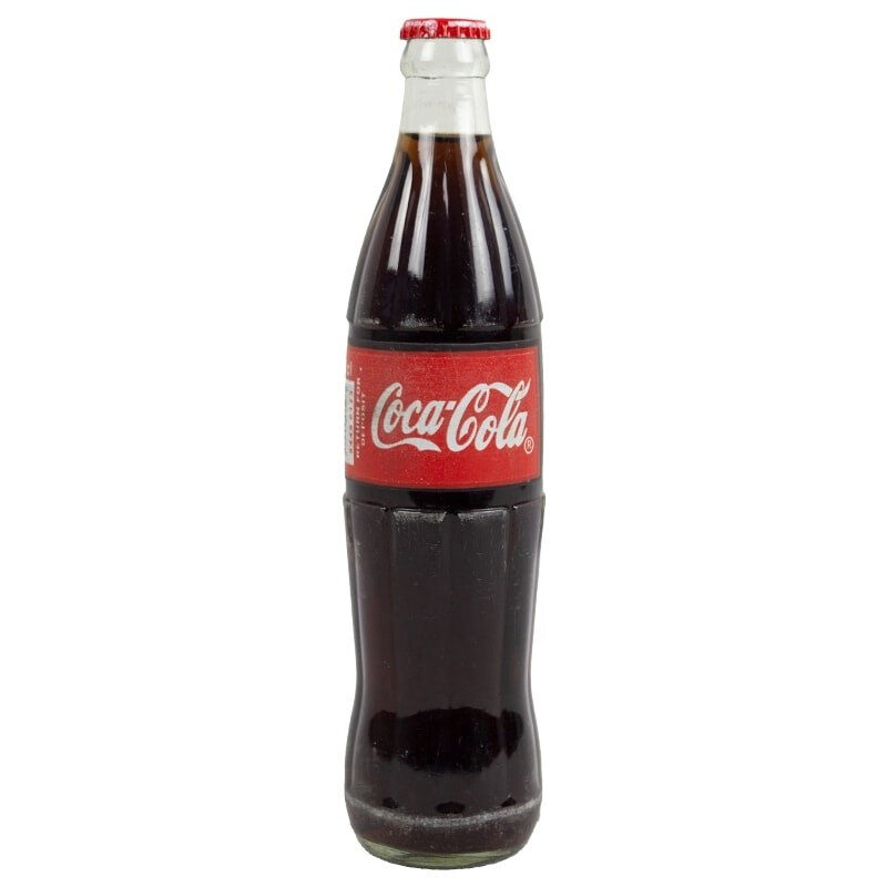COKE  GLASS 500ML